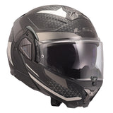 LS2 Advant II Modular Helmet Astral Matte Gray XS - Driven Powersports