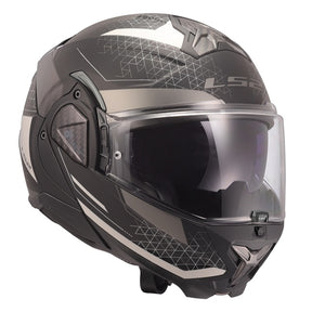 LS2 Advant II Modular Helmet Astral Matte Gray XS - Driven Powersports