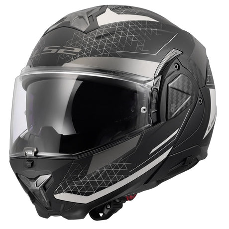 LS2 Advant II Modular Helmet Astral Matte Gray XS - Driven Powersports