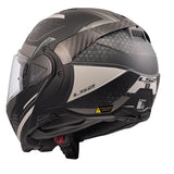 LS2 Advant II Modular Helmet Astral Matte Gray XS - Driven Powersports
