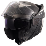LS2 Advant II Modular Helmet Astral Matte Gray XS - Driven Powersports