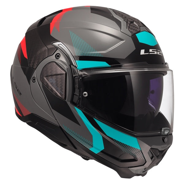 LS2 Advant II Modular Helmet Triple Gray S - Driven Powersports