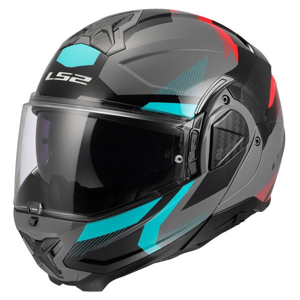 LS2 Advant II Modular Helmet Triple Gray S - Driven Powersports