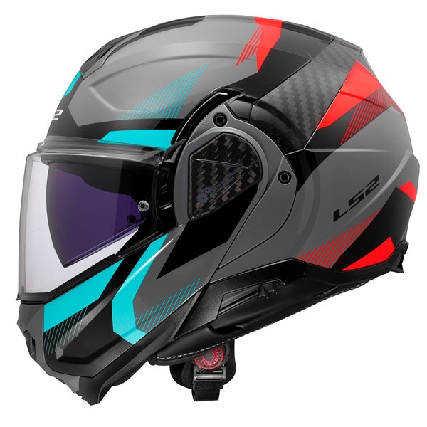 LS2 Advant II Modular Helmet Triple Gray S - Driven Powersports