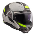 LS2 Advant II Modular Helmet Triple Matte Light Gray 3XL - Driven Powersports