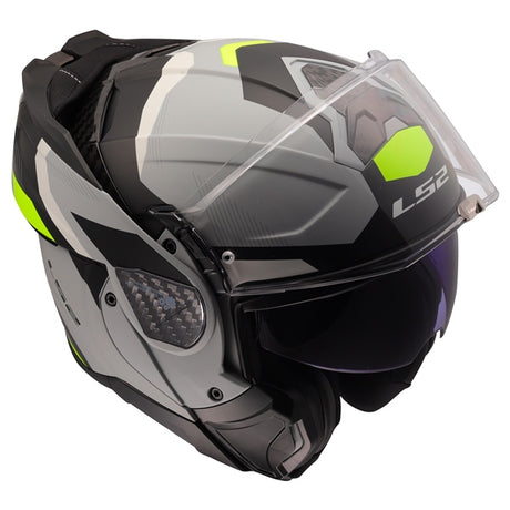 LS2 Advant II Modular Helmet Triple Matte Light Gray 3XL - Driven Powersports