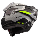 LS2 Advant II Modular Helmet Triple Matte Light Gray 3XL - Driven Powersports