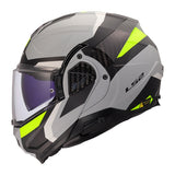 LS2 Advant II Modular Helmet Triple Matte Light Gray 3XL - Driven Powersports