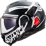 LS2 Advant II Modular Helmet Tape Matte Black S - Driven Powersports