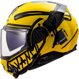 LS2 Advant II Modular Helmet Tape Matte Yellow S - Driven Powersports