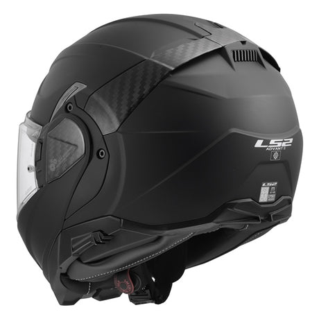 LS2 Advant II Modular Helmet Solid Black 2XL - Driven Powersports