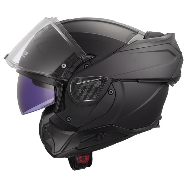LS2 Advant II Modular Helmet Solid Black 2XL - Driven Powersports