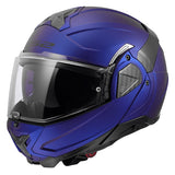 LS2 Advant II Modular Helmet Solid Matte Navy Blue L - Driven Powersports