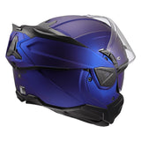 LS2 Advant II Modular Helmet Solid Matte Navy Blue L - Driven Powersports