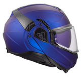 LS2 Advant II Modular Helmet Solid Matte Navy Blue L - Driven Powersports