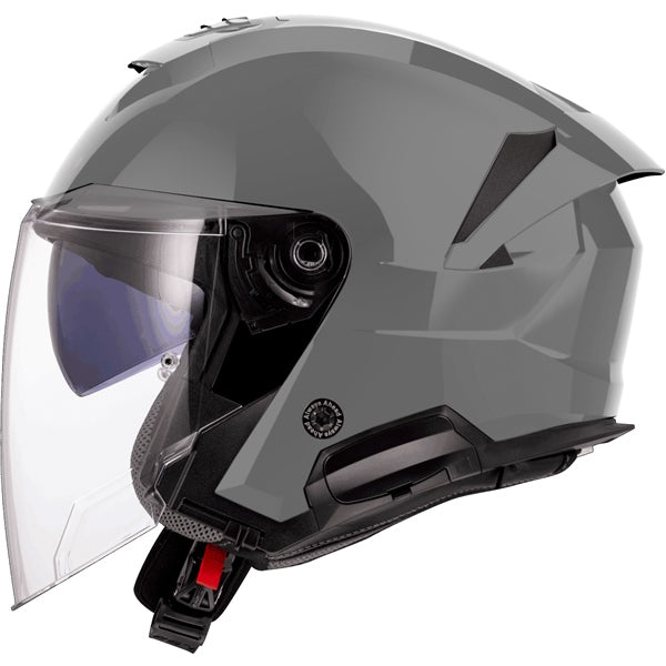 LS2 Verso II Open-Face Helmet Solid Gray XS - Driven Powersports