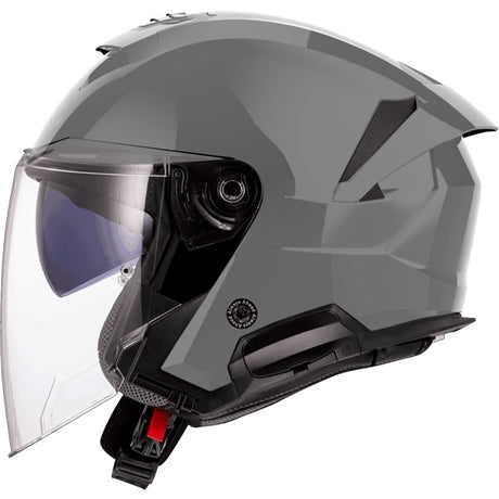 LS2 Verso II Open-Face Helmet Solid Gray XS - Driven Powersports