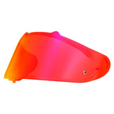 LS2 Outer Face Shield for Dragon Helmet with Horn Red - Driven Powersports