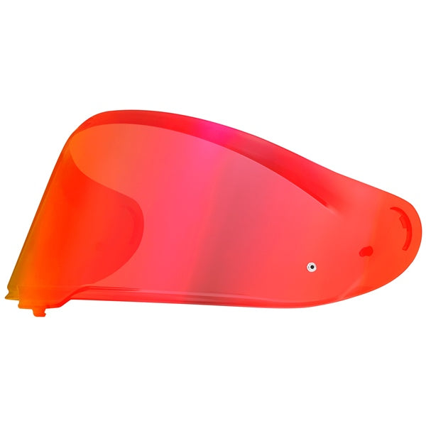 LS2 Outer Face Shield for Dragon Helmet Red - Driven Powersports