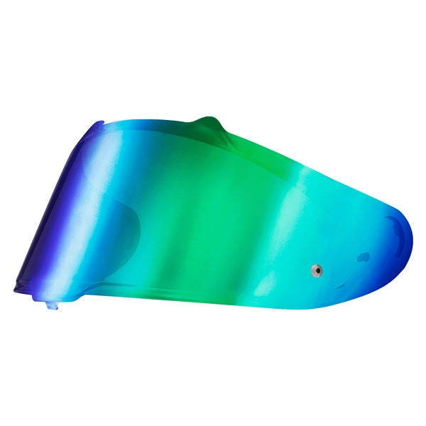 LS2 Outer Face Shield for Dragon Helmet with Horn Green - Driven Powersports