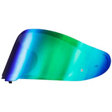 LS2 Outer Face Shield for Dragon Helmet Green - Driven Powersports