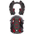 LS2 Liner for Dragon Helmet Black/Red S - Driven Powersports