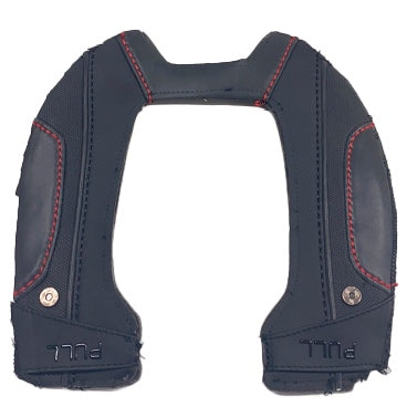LS2 Cheek Pad for Dragon Helmet Black/Red XL - Driven Powersports