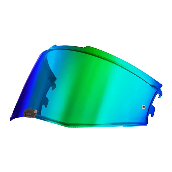 LS2 Outer Face Shield for Advant II Helmet Green - Driven Powersports