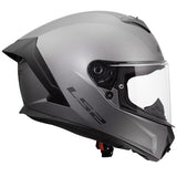 LS2 Rapid III Full-Face Helmet Solid Matte Titanium L - Driven Powersports