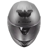 LS2 Rapid III Full-Face Helmet Solid Matte Titanium L - Driven Powersports