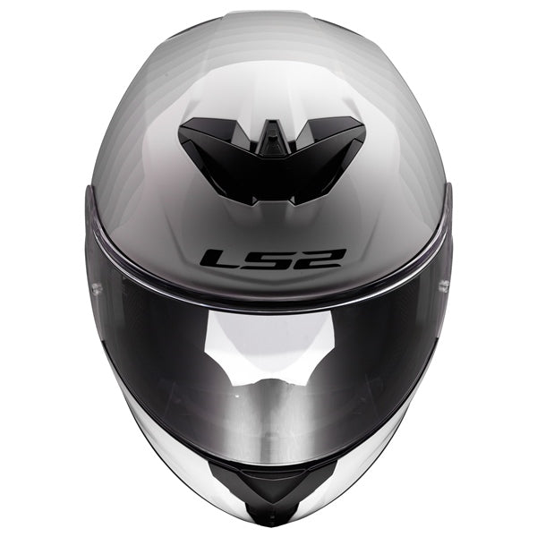 LS2 Rapid III Full-Face Helmet Flow White/Gray 3XL - Driven Powersports