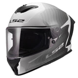 LS2 Rapid III Full-Face Helmet Flow White/Gray 3XL - Driven Powersports