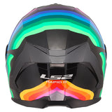LS2 Rapid III Full-Face Helmet Flow Black/Multi 2XS - Driven Powersports