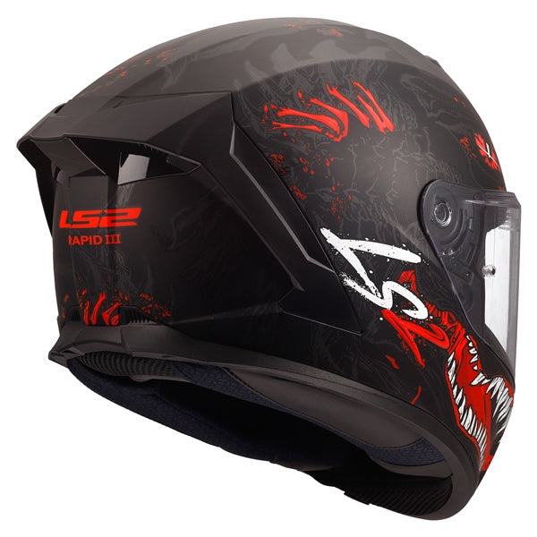 LS2 Rapid III Full-Face Helmet Kaiju II 2XS - Driven Powersports