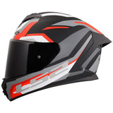 LS2 Rapid III Full-Face Helmet Hyper Matte Black/Red L - Driven Powersports