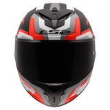 LS2 Rapid III Full-Face Helmet Hyper Matte Black/Red L - Driven Powersports