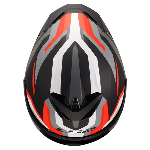 LS2 Rapid III Full-Face Helmet Hyper Matte Black/Red L - Driven Powersports