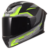 LS2 Rapid III Full-Face Helmet Hyper Matte Black/High-Visibility Yellow 2XS - Driven Powersports