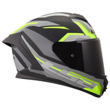 LS2 Rapid III Full-Face Helmet Hyper Matte Black/High-Visibility Yellow 2XS - Driven Powersports