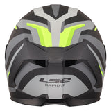 LS2 Rapid III Full-Face Helmet Hyper Matte Black/High-Visibility Yellow 2XS - Driven Powersports