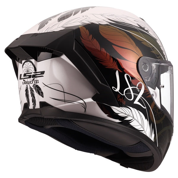 LS2 Rapid III Full-Face Helmet Boho 2XS - Driven Powersports