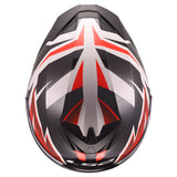 LS2 Rapid III Full-Face Helmet Xtrem White/Black/Red L - Driven Powersports