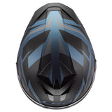LS2 Rapid III Full-Face Helmet Xtrem Matte Black/Petrol blue 2XS - Driven Powersports