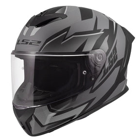 LS2 Rapid III Full-Face Helmet Xtrem Matte Black/Gray S - Driven Powersports