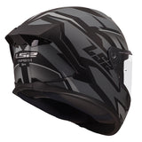 LS2 Rapid III Full-Face Helmet Xtrem Matte Black/Gray S - Driven Powersports