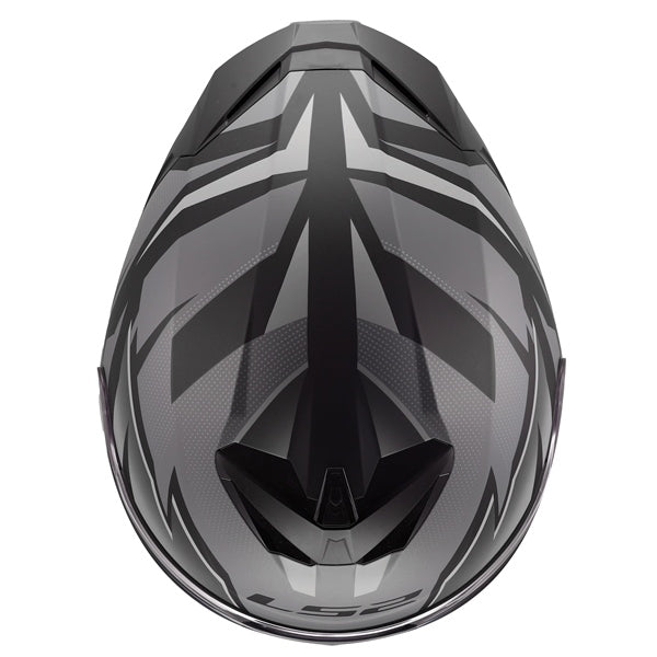 LS2 Rapid III Full-Face Helmet Xtrem Matte Black/Gray S - Driven Powersports