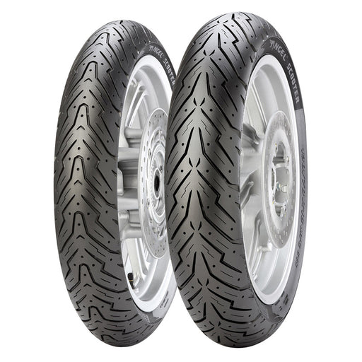 PIRELLI ANGEL SCOOTER TIRE 110/70-11 (45L) - FRONT Teal - Driven Powersports