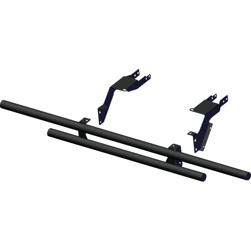 KFI PRODUCTS REAR BUMPER - - POLARIS Black Front - Driven Powersports