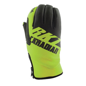 Joe Rocket HARDCORE CANADIAN GLOVES High-Visibility/Black Small Men's - Driven Powersports
