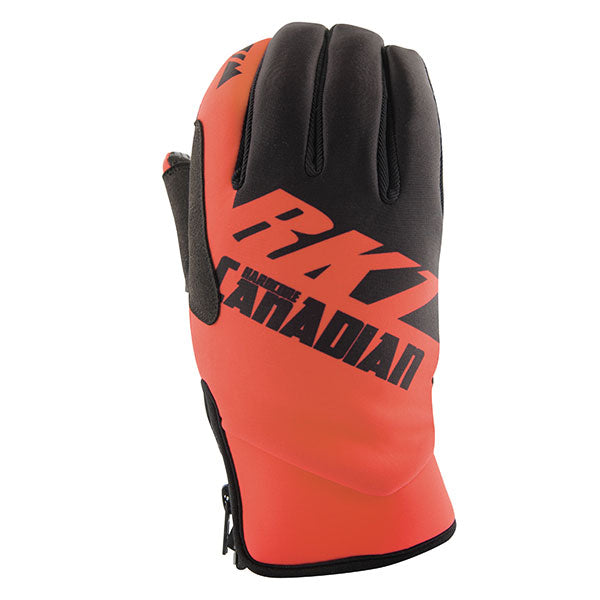 Joe Rocket HARDCORE CANADIAN GLOVES Orange/Black Small Men's - Driven Powersports